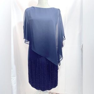 DJ-JAZ Dress, Size 4, Color dark blue